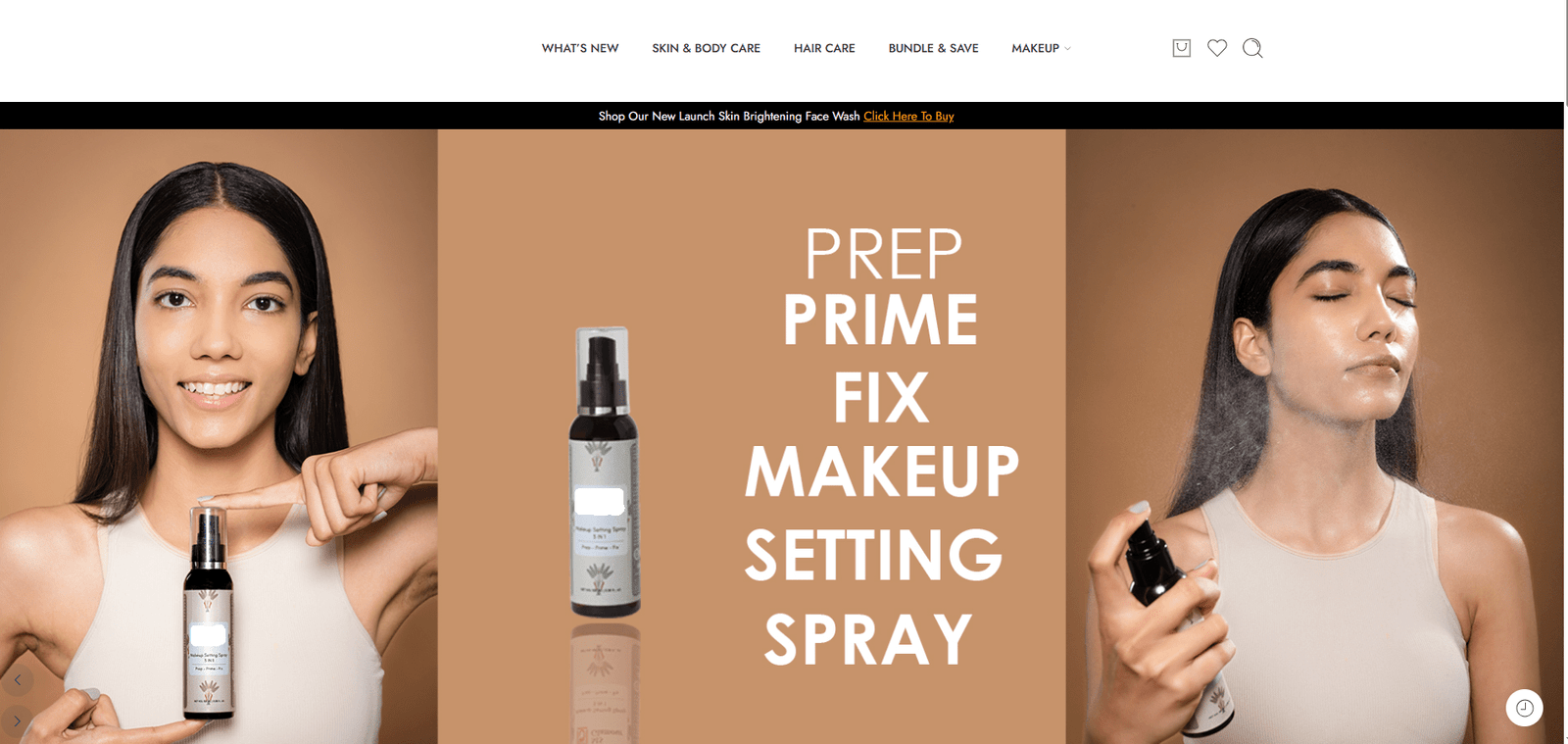 Makeup brand Portfolio